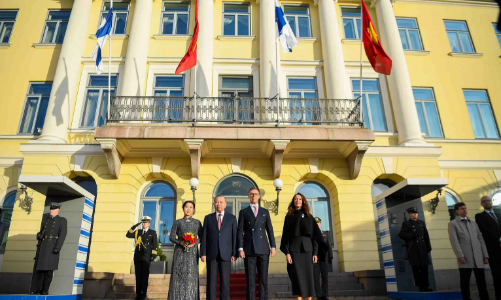 Lễ đón Tổng Bí thư Tô Lâm và Phu nhân thăm chính thức Cộng hòa Phần Lan