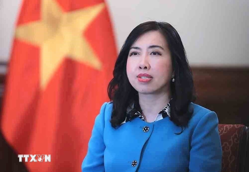 Thứ trưởng Bộ Ngoại giao Lê Thị Thu Hằng.