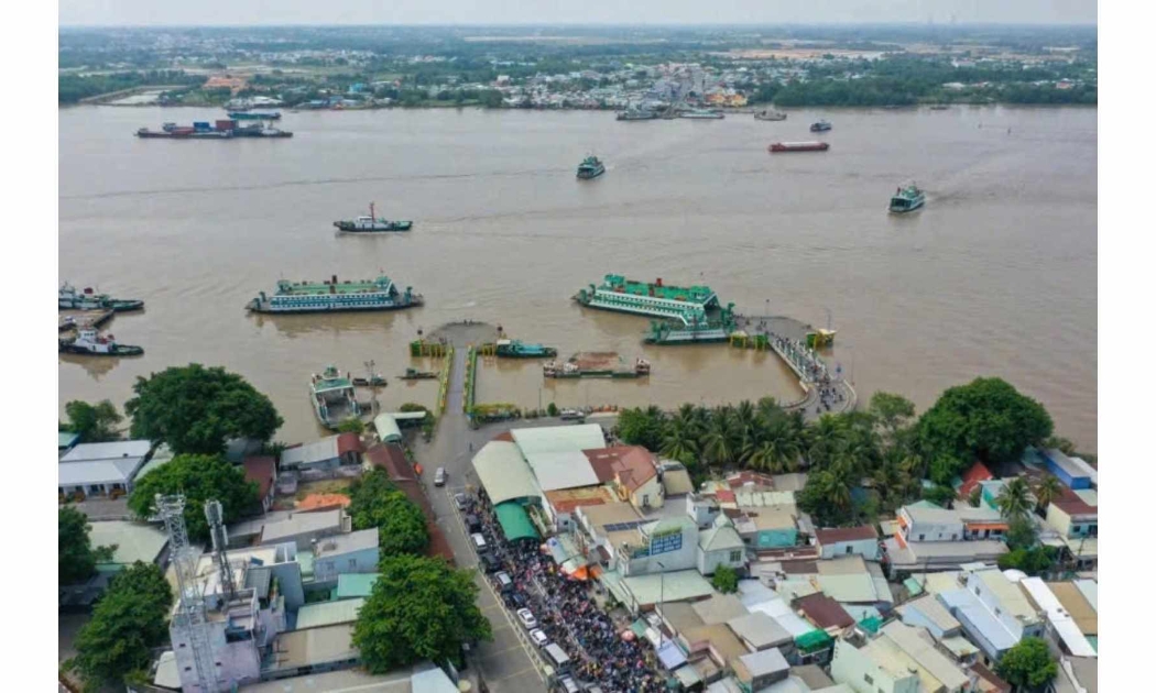 Phà Cát Lái hiện hữu.