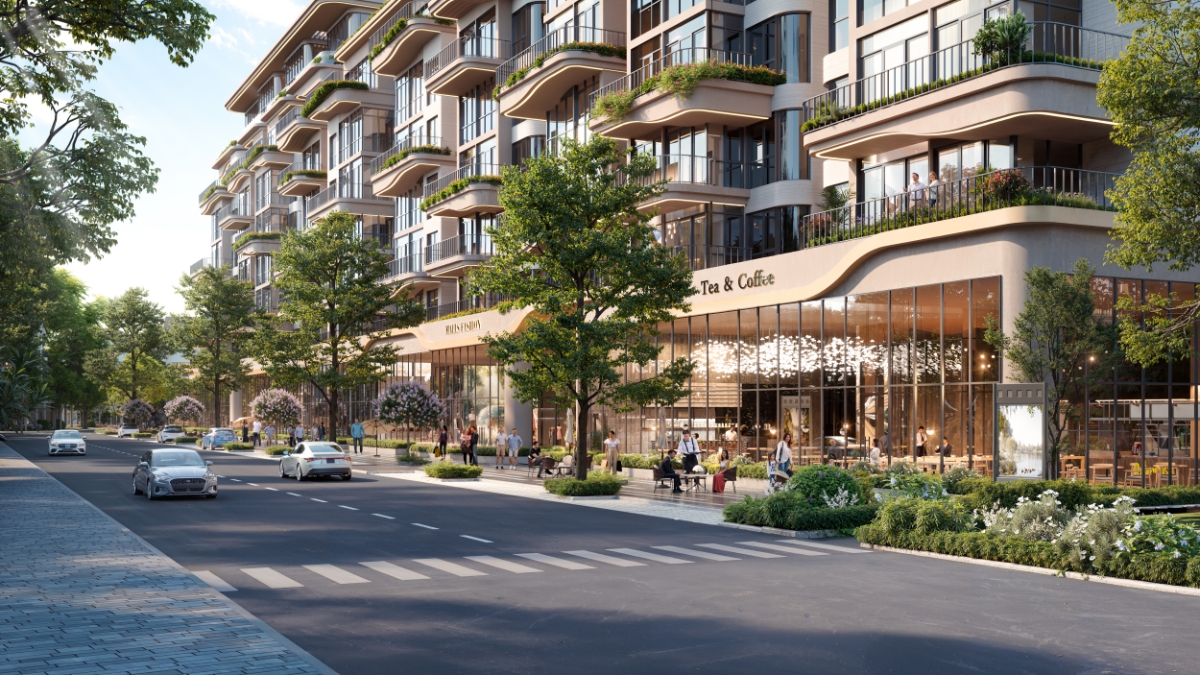 Trung tầng Swanlake Residences là sản phẩm lần đầu tiên xuất hiện tại Nghệ An.