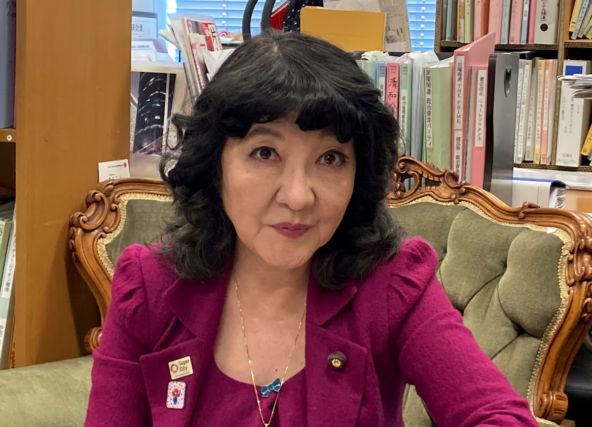 Bà Satsuki Katayama, người mới được bổ nhiệm vào cương vị Bộ trưởng Bộ Tài chính Nhật Bản - Ảnh: Reuters.