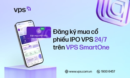 Dễ dàng đăng ký mua cổ phiếu IPO VPS 24/7 trên VPS SmartOne