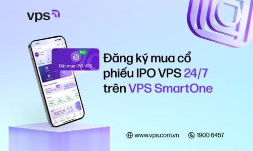 Dễ dàng đăng ký mua cổ phiếu IPO VPS 24/7 trên VPS SmartOne