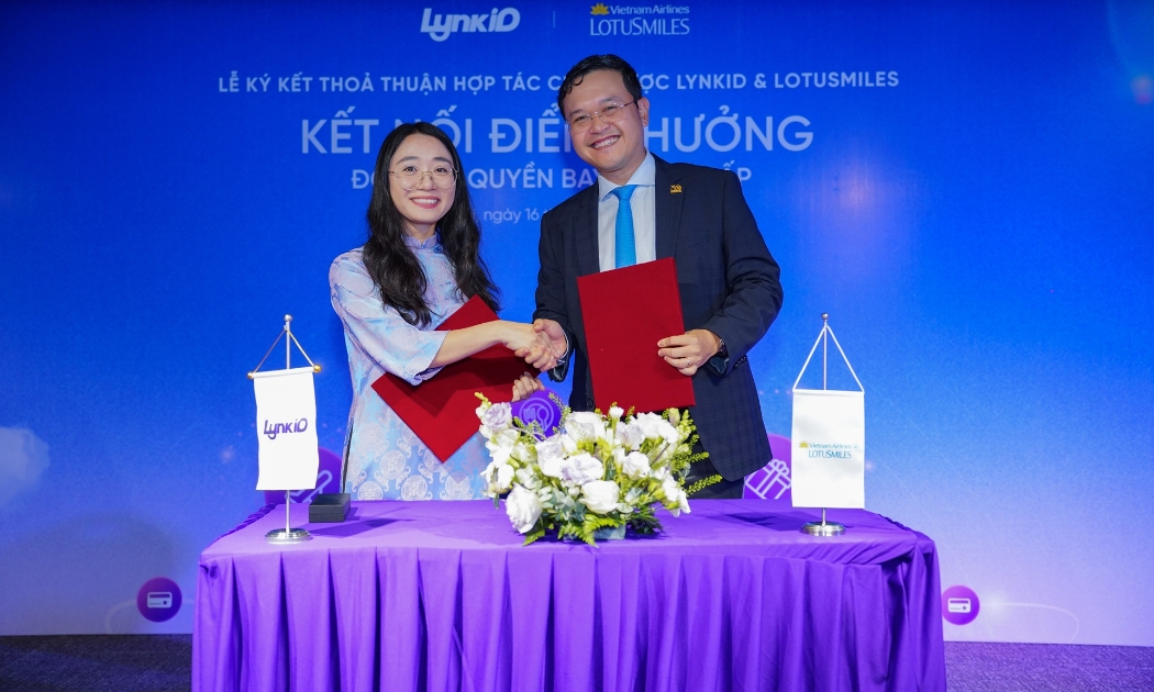LynkiD hợp tác Lotusmiles, mở rộng đặc quyền 16 triệu khách hàng.