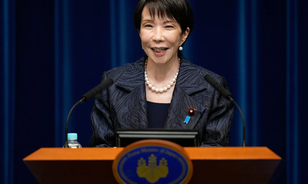 Bà Sanae Takaichi, Thủ tướng mới của Nhật Bản - Ảnh: Bloomberg.