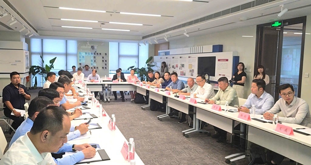 Đoàn công tác làm việc với Hiệp hội Hợp tác Kinh tế Quốc tế thành phố Tô Châu.&nbsp;