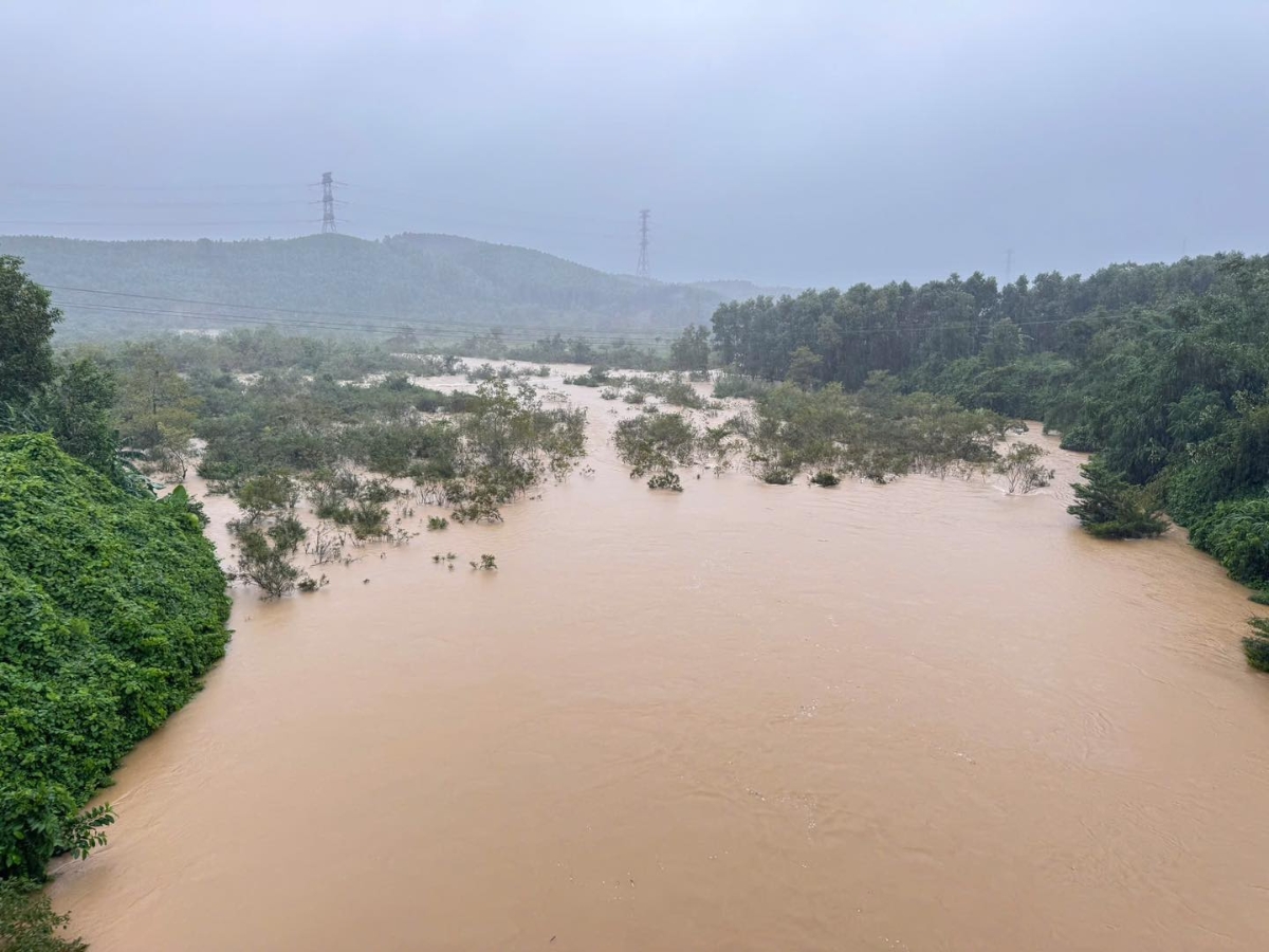 Mức nước nhiều sông trên địa bàn tỉnh Quảng Trị đang lên cao&nbsp;