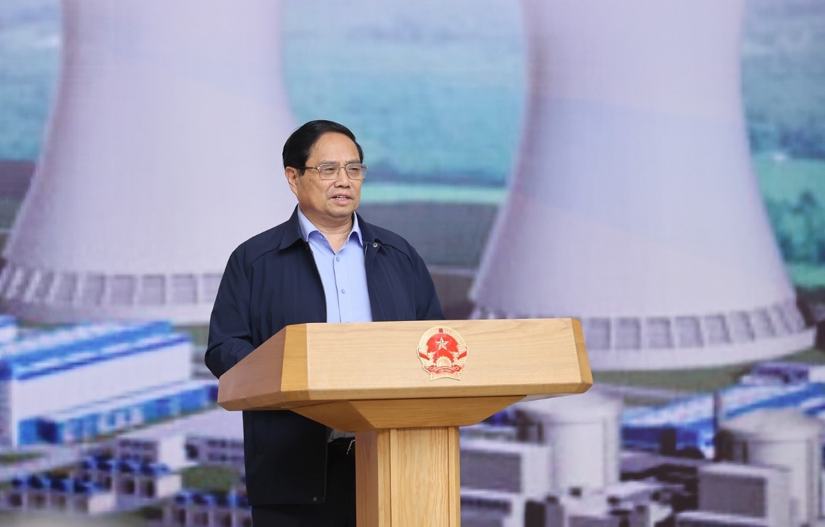 Thủ tướng Phạm Minh Chính: "Đảm bảo an ninh năng lượng quốc gia là yêu cầu cấp thiết cho phát triển". Ảnh: VGP.