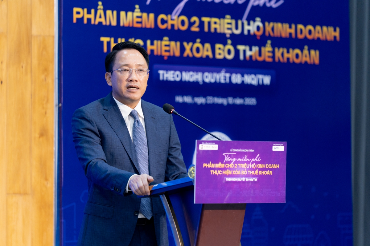 ông Mai Sơn, Phó Cục trưởng Cục Thuế, Bộ Tài chính.&nbsp;