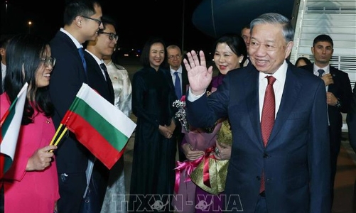 Lễ đón Tổng Bí thư Tô Lâm và Phu nhân thăm chính thức Cộng hòa Bulgaria
