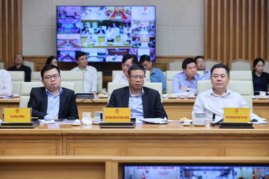 Đại diện các địa phương, cơ quan, doanh nghiệp dự và phát biểu tại phiên họp. Ảnh: VGP/Nhật Bắc