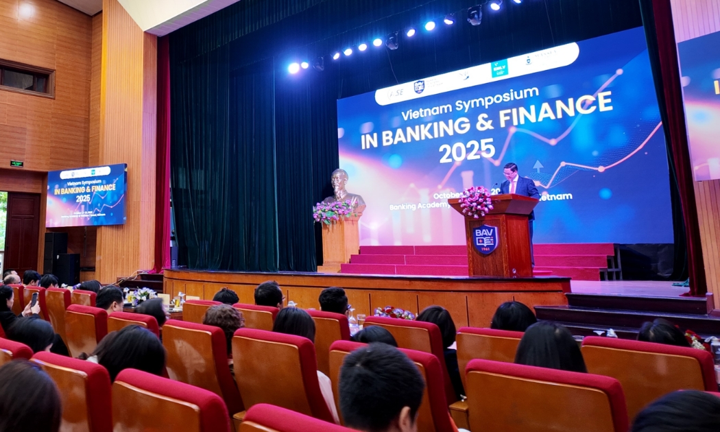 Hội thảo quốc tế về Tài chính và Ngân hàng Việt Nam 2025 (VSBF 2025) diễn ra từ ngày 23-25/10 tại Hà Nội.