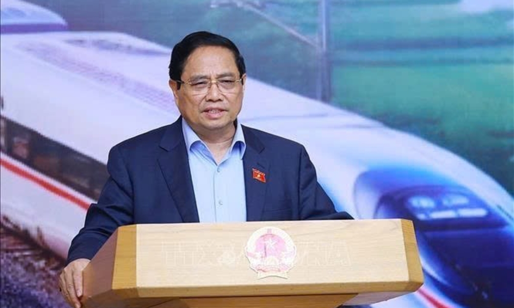 Thủ tướng Phạm Minh Chính phát biểu tại phiên họp
