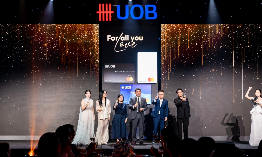Sự kiện ra mắt bộ Thẻ tín dụng của Ngân hàng UOB Việt Nam được tổ chức tối ngày 21/10/2025 tại TP.HCM.
