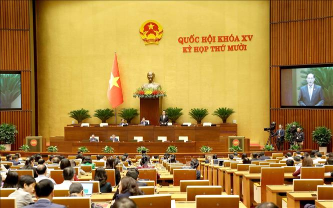 Quang cảnh phiên họp. Ảnh: TTXVN.