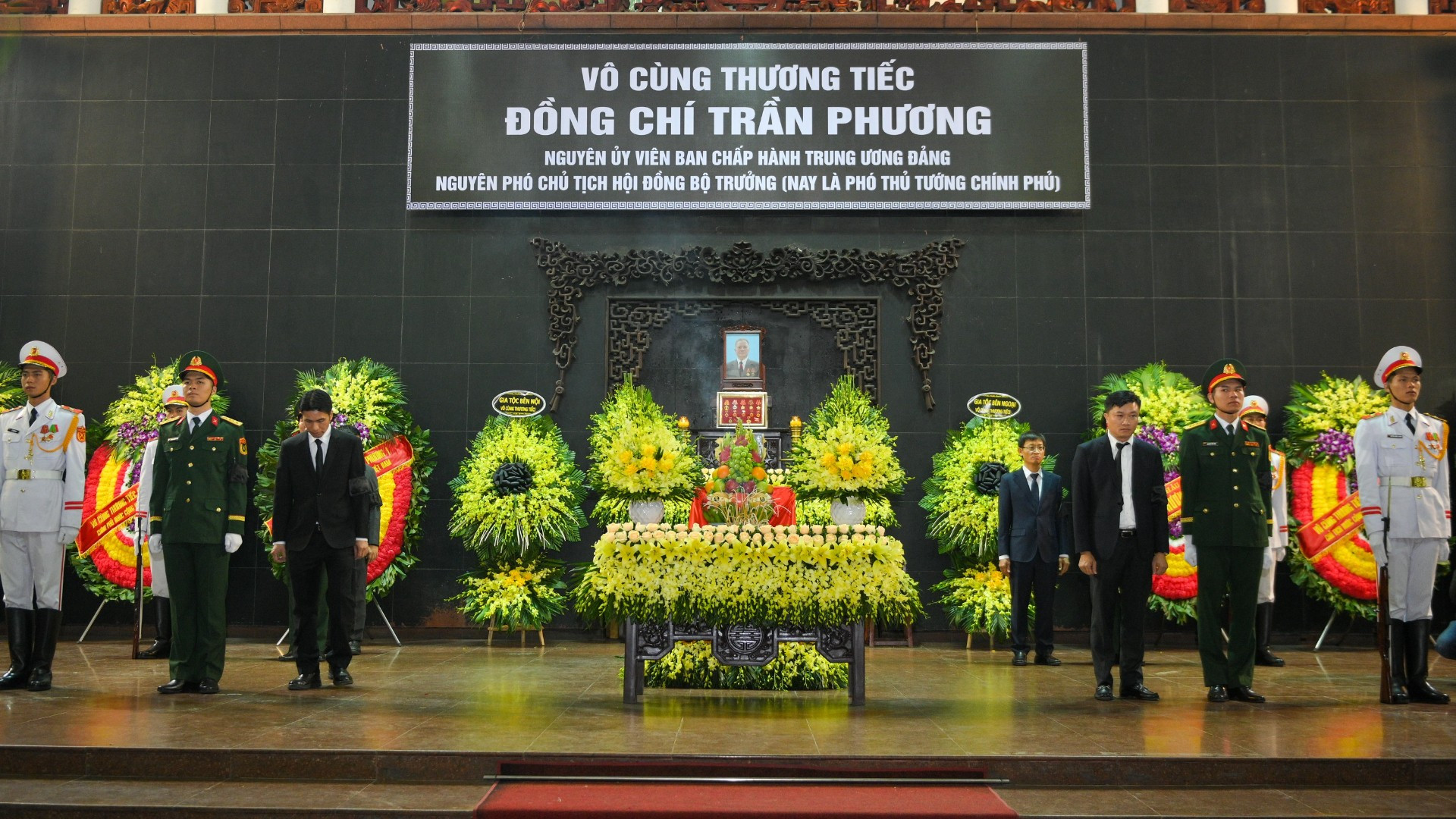 Lễ tang cấp Nhà nước nguyên Phó Chủ tịch Hội đồng Bộ trưởng Trần Phương.