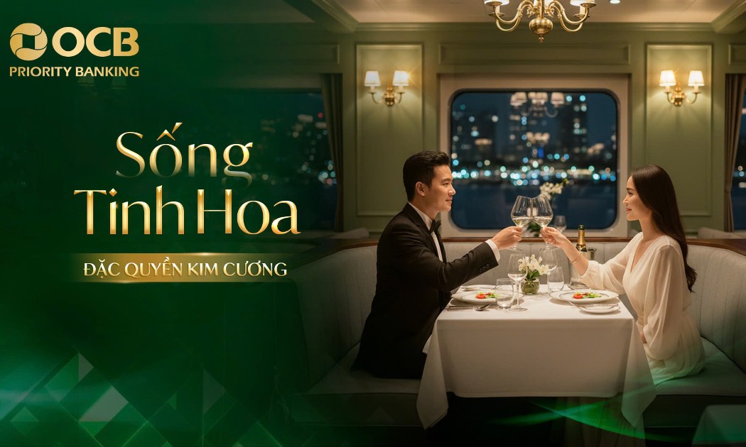 Chương trình dành riêng cho phân khúc hội viên OCB Priority Banking.