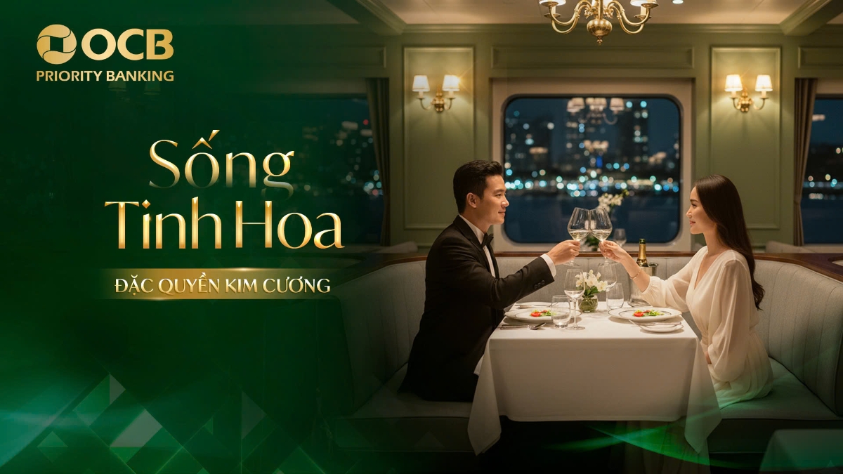 Chương trình dành riêng cho phân khúc hội viên OCB Priority Banking.