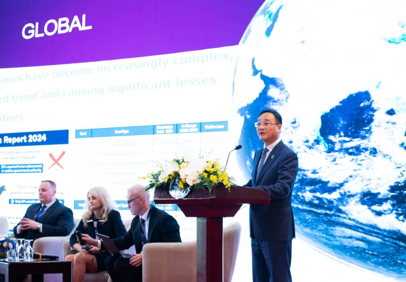 Thượng tướng Phạm Thế Tùng, Thứ trưởng Bộ Công an đã tham dự và có bài phát biểu tại Tọa đàm cấp cao “Hợp tác toàn cầu trong ứng phó với tội phạm lừa đảo trực tuyến”.