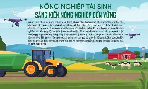 Nông nghiệp tái sinh: Sáng kiến nông nghiệp bền vững