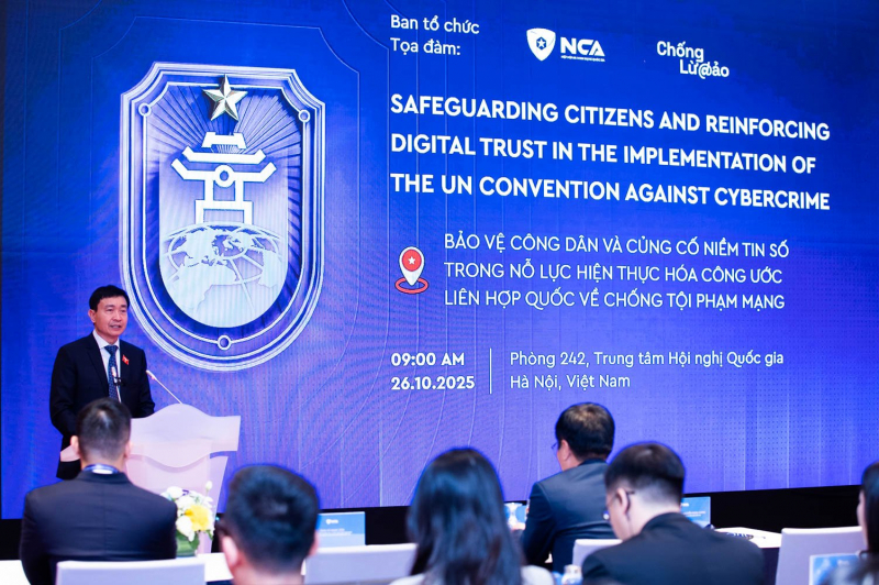 Trung tướng Nguyễn Minh Chính, Phó Chủ tịch thường trực Hiệp hội An ninh mạng quốc gia