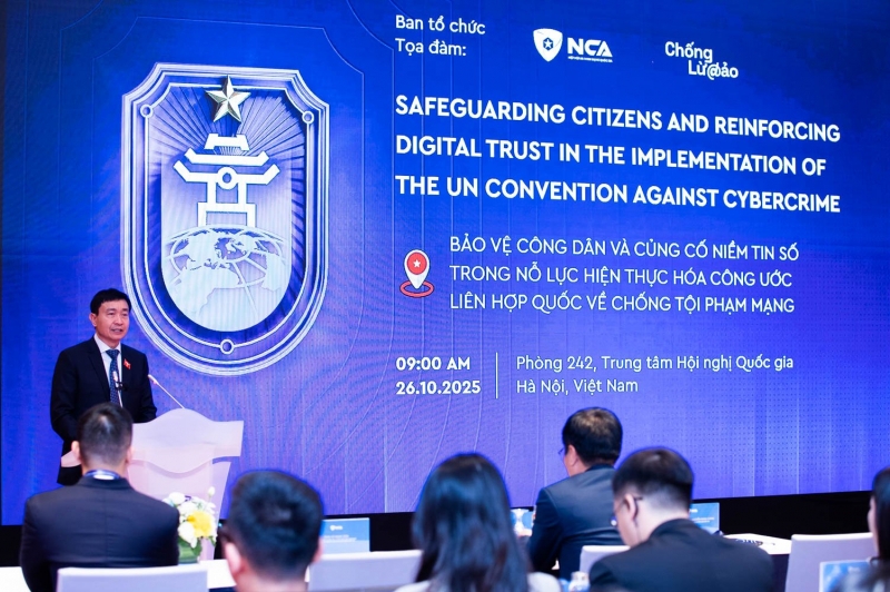 Trung tướng Nguyễn Minh Chính, Phó Chủ tịch thường trực Hiệp hội An ninh mạng quốc gia