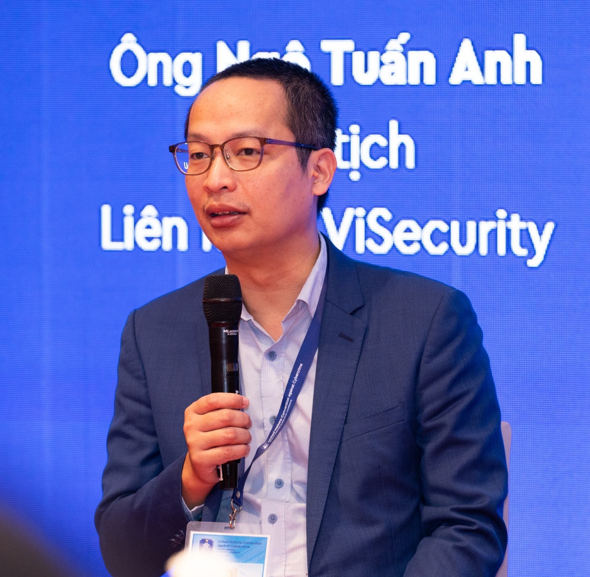 Ông Ngô Tuấn Anh, Chủ tịch mạng lưới An ninh mạng ViSecurity, CEO kiêm nhà sáng lập Công ty an ninh mạng SCS