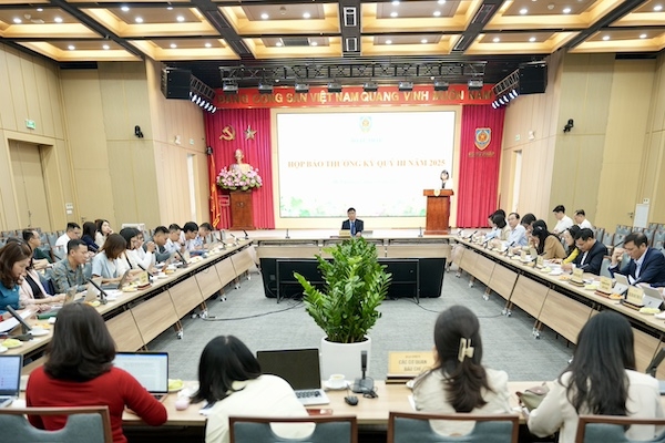 Quang cảnh Họp báo. Ảnh: MOJ.
