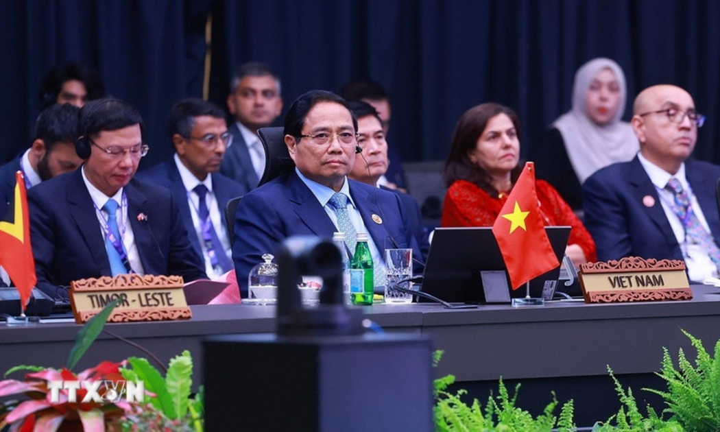 Thủ tướng Phạm Minh Chính tham dự Hội nghị Cấp cao ASEAN-Ấn Độ lần thứ 22. Ảnh: TTXVN.