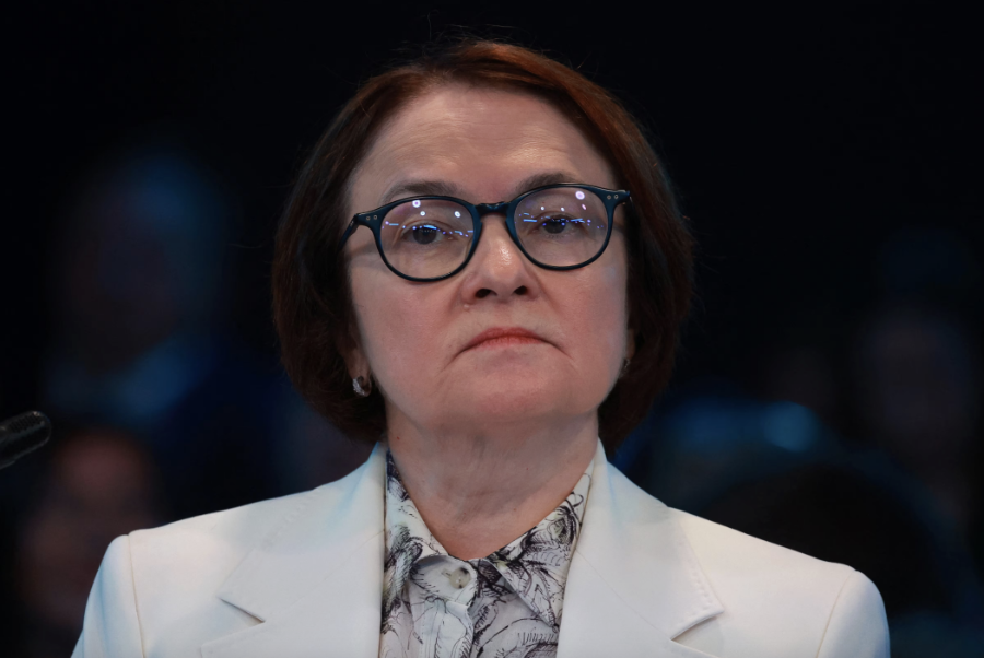 Thống đốc Ngân hàng Trung ương Nga (CBR) Elvira Nabiullina - Ảnh: Bloomberg.