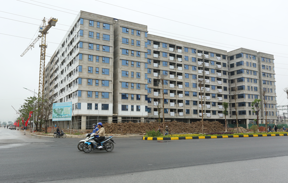 Khu nhà ở xã hội Thống Nhất tại xã Yên Trung, Tam Đa tỉnh Bắc Ninh