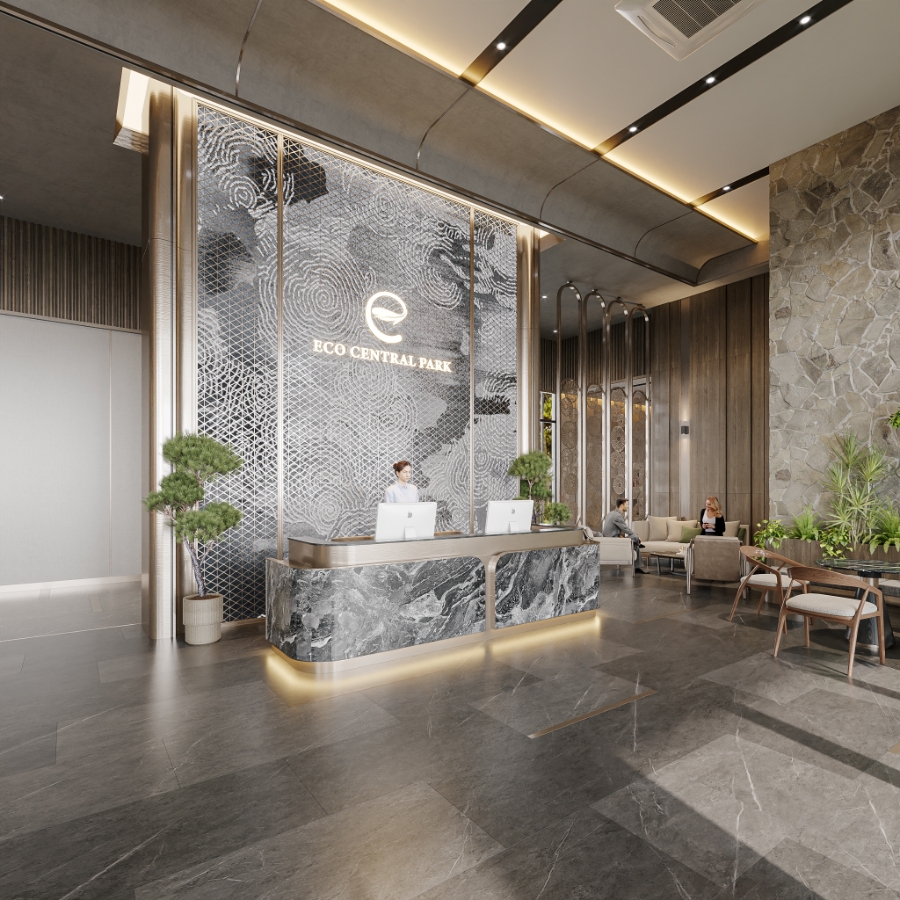 Sảnh chờ sang trọng sẽ có tại Swanlake Residences.