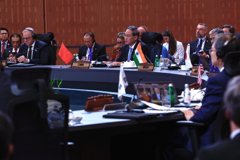 Thủ tướng Trung Quốc Lý Cường phát biểu tại Hội nghị - Ảnh: VGP