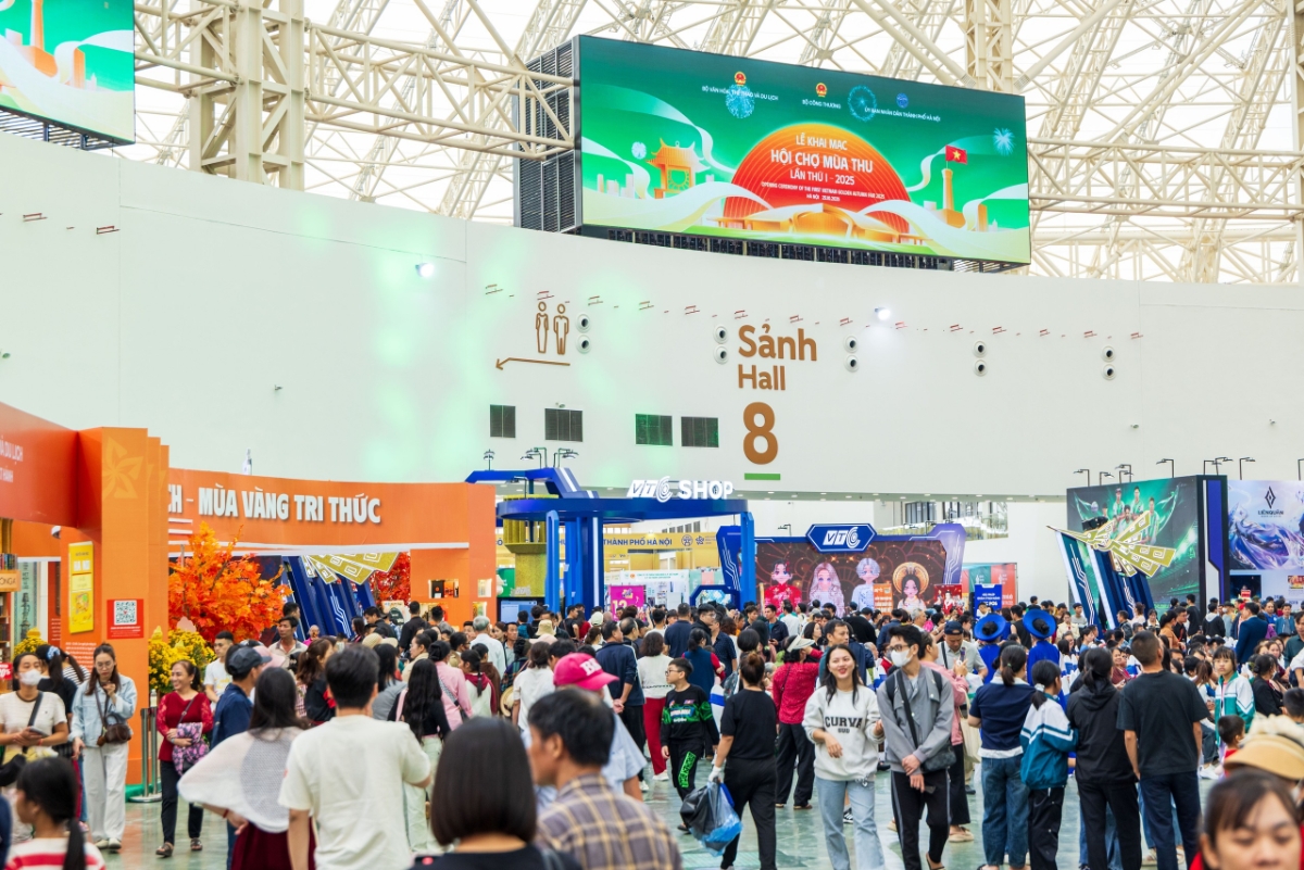 Hội chợ Mùa Thu lần thứ nhất 2025 đã khai mạc.