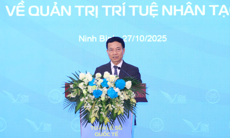 Bộ trưởng Nguyễn Mạnh Hùng: AI phải đi trên một hành lang hẹp, giữa hỗn loạn và kiểm soát