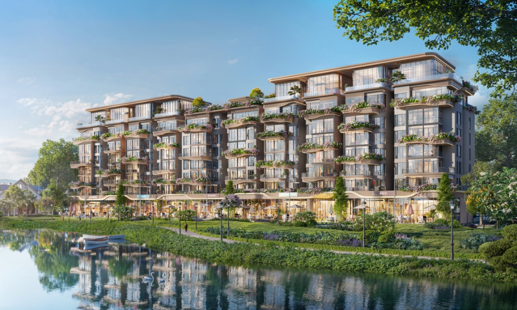 Trung tầng Swanlake Residences.