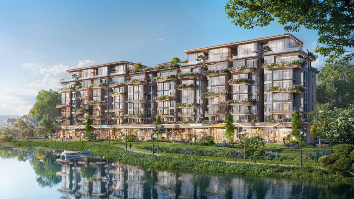 Trung tầng Swanlake Residences.