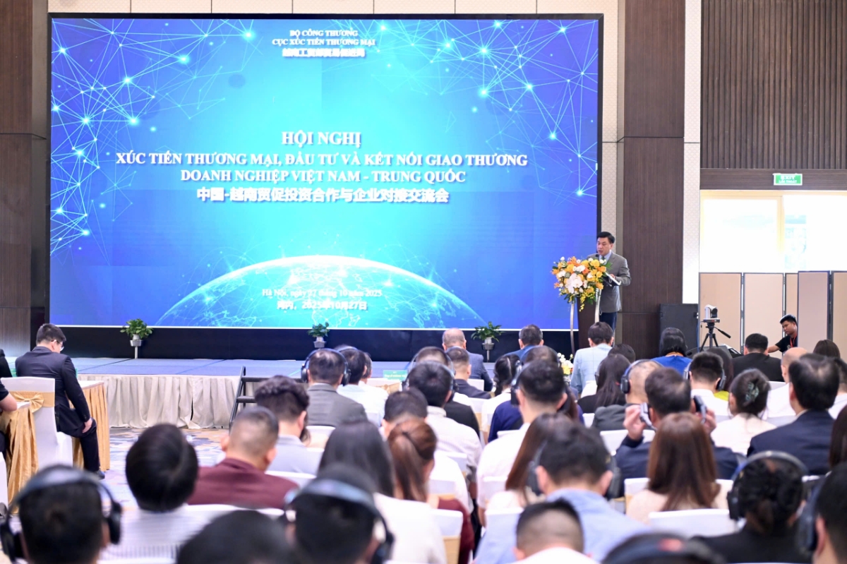 Hội nghị xúc tiến thương mại, đầu tư và kết nối giao thương doanh nghiệp Việt Nam - Trung Quốc.&nbsp;