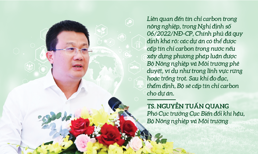 TS. Nguyễn Tuấn Quang, Phó Cục trưởng Cục Biến đổi khí hậu, Bộ Nông nghiệp và Môi trường.