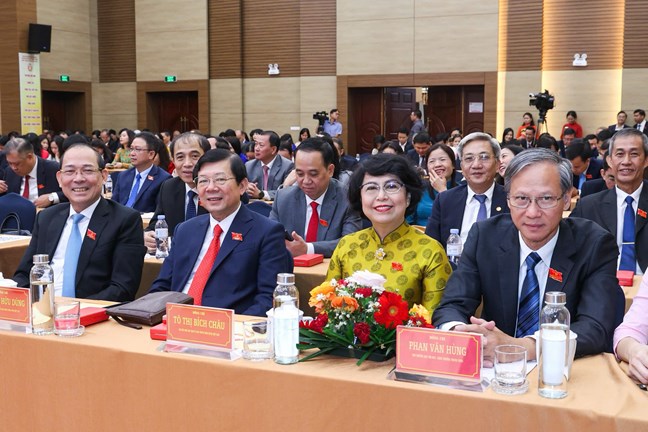 Đại biểu tham dự Đại hội. Ảnh: Mặt trận.
