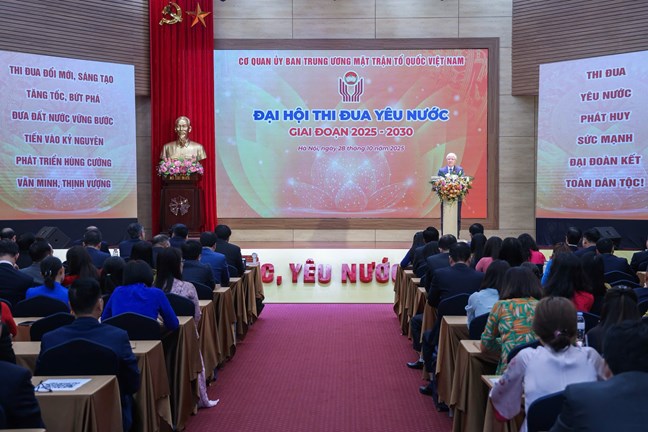 Quang cảnh Đại hội. Ảnh: Mặt trận.