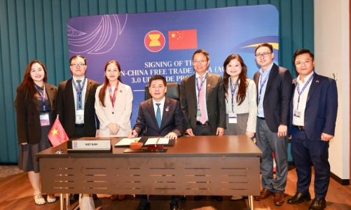Chính thức ký Nghị định thư nâng cấp Hiệp định ACFTA 3.0