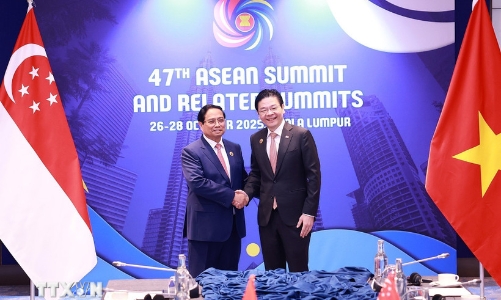 Thủ tướng Phạm Minh Chính và Thủ tướng Singapore gặp thường niên lần thứ 2