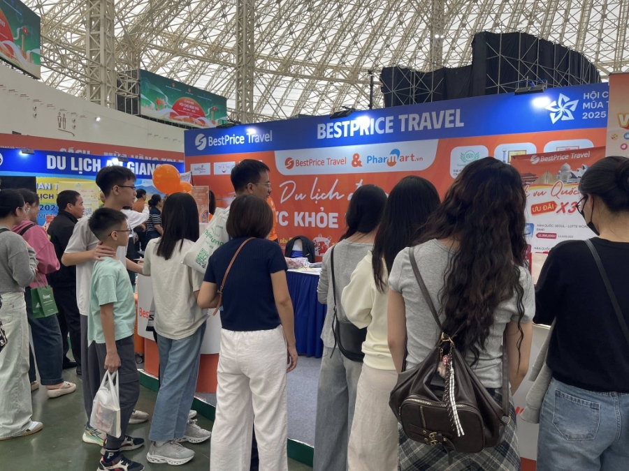 Khách hàng khi đăng ký tour tại gian hàng BestPrice Travel sẽ được hưởng mức ưu đãi lên đến 5.000.000 đồng.