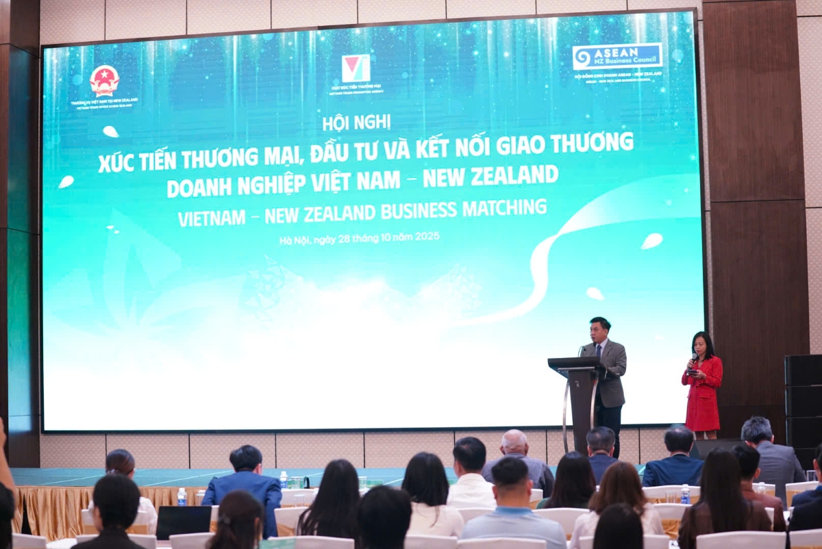 Hội nghị Xúc tiến thương mại, đầu tư và kết nối giao thương Việt Nam – New Zealand.