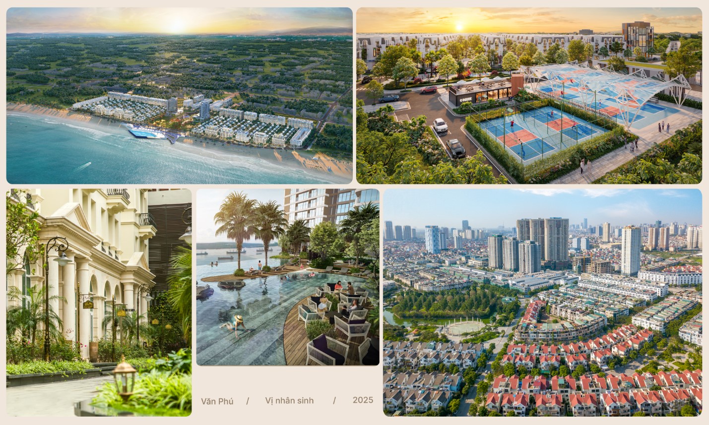 Các dự án: Khu đô thị Văn Phú – Hà Đông, Grandeur Palace – Giảng Võ, Vlasta – Thủy Nguyên, Vlasta – Sầm Sơn đều mang đậm dấu ấn “vị nhân sinh”.