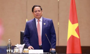 Thủ tướng Phạm Minh Chính làm việc với các Đại sứ Việt Nam tại khu vực ASEAN