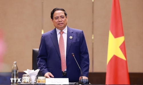 Thủ tướng Phạm Minh Chính làm việc với các Đại sứ Việt Nam tại khu vực ASEAN