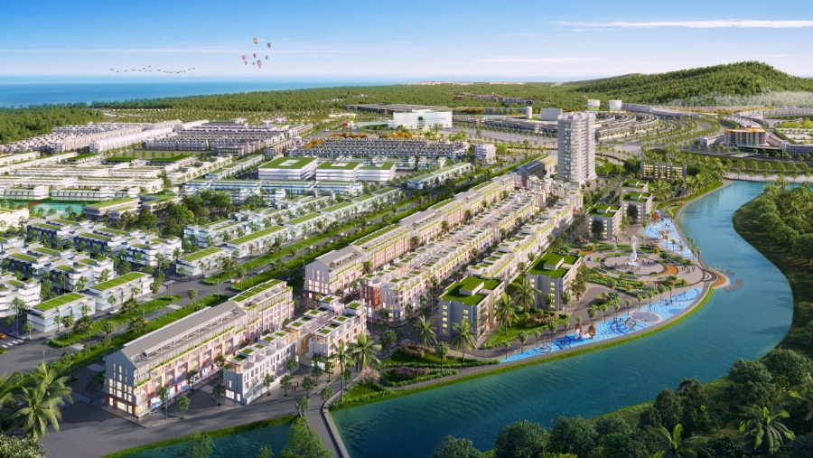 Meyhomes Capital Phú Quốc, đại đô thị sử dụng 100% ống nhựa Ströman cho toàn bộ hệ thống cấp thoát nước của dự án.