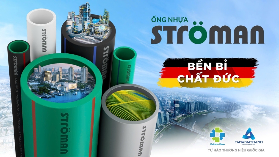 Ống nhựa Ströman đáp ứng được những quy chuẩn quốc tế khắt khe, trở thành bảo chứng bền bỉ cho hàng nghìn công trình trên khắp Việt Nam.